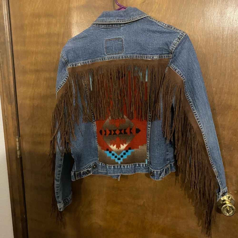 Upcycled Levi Jean Jacket
